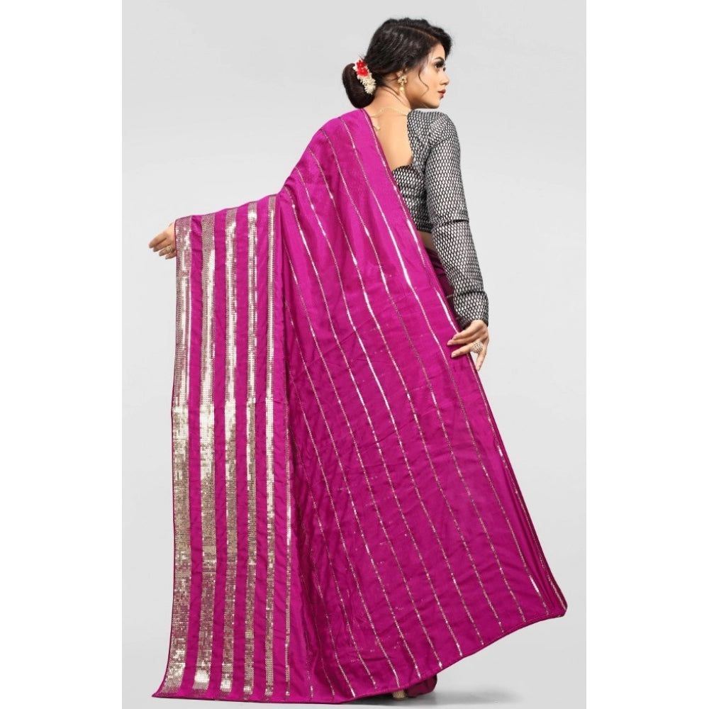 Vichitra Saree with Blouse