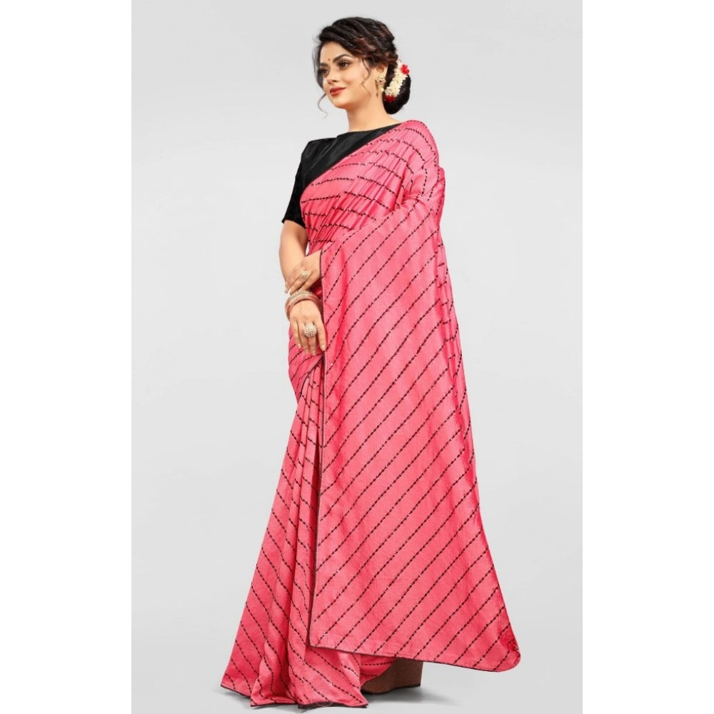 Vichitra Saree with Blouse