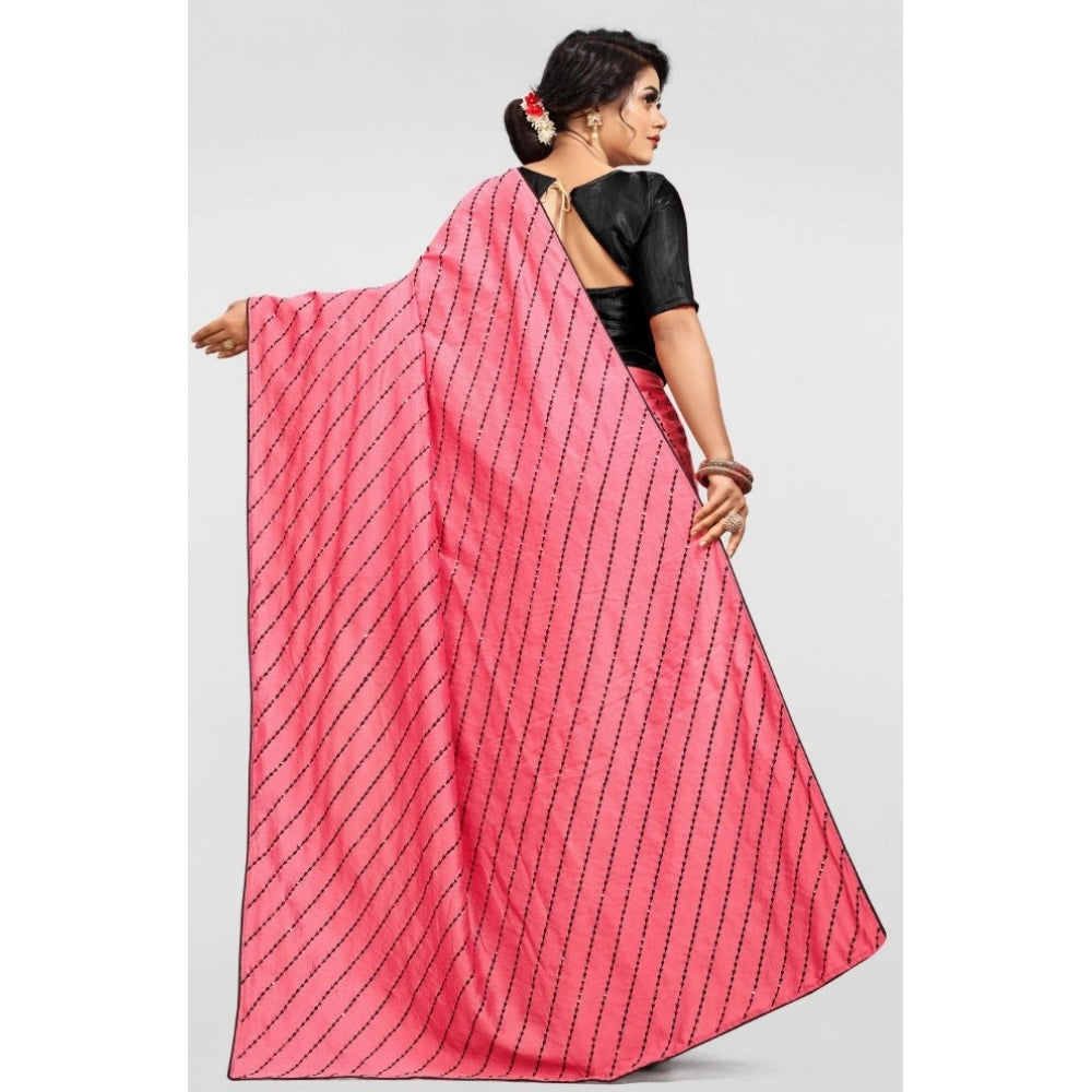 Vichitra Saree with Blouse