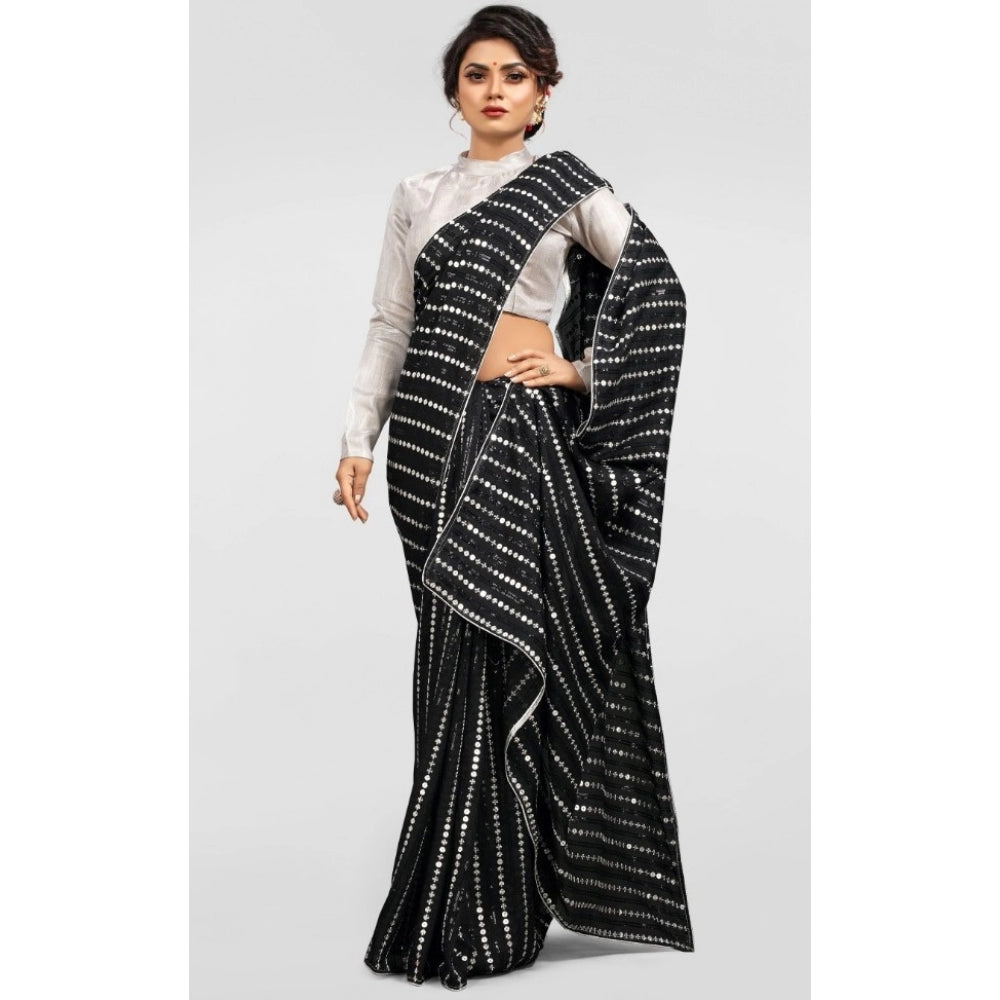 Vichitra Saree with Blouse