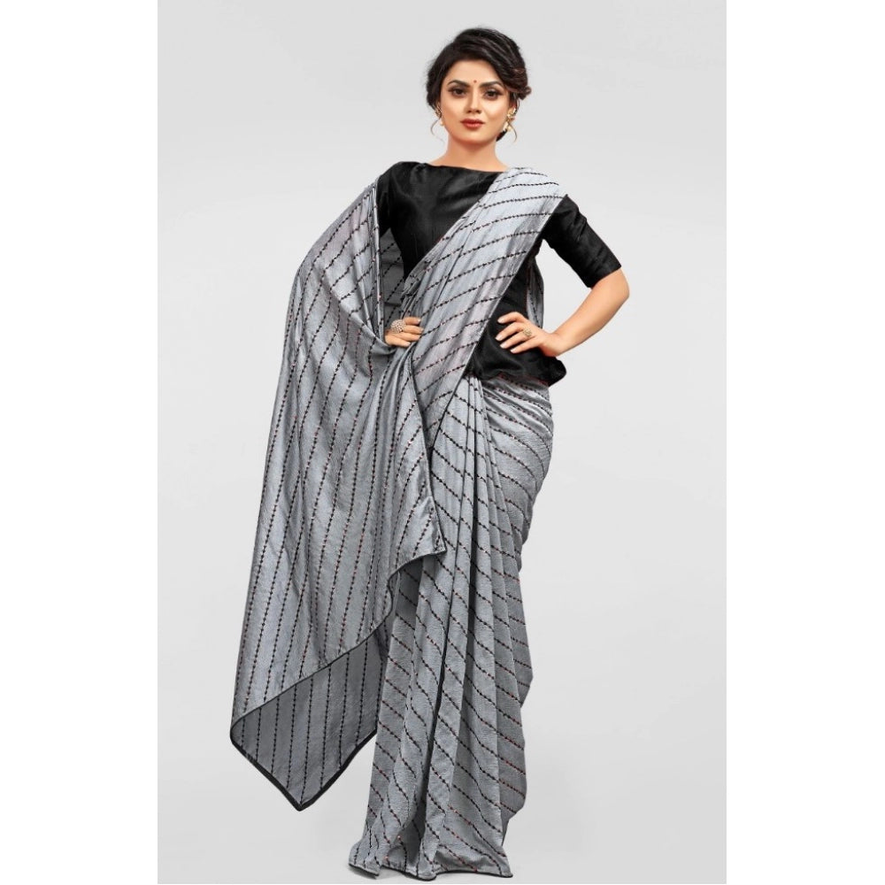 Vichitra Saree with Blouse