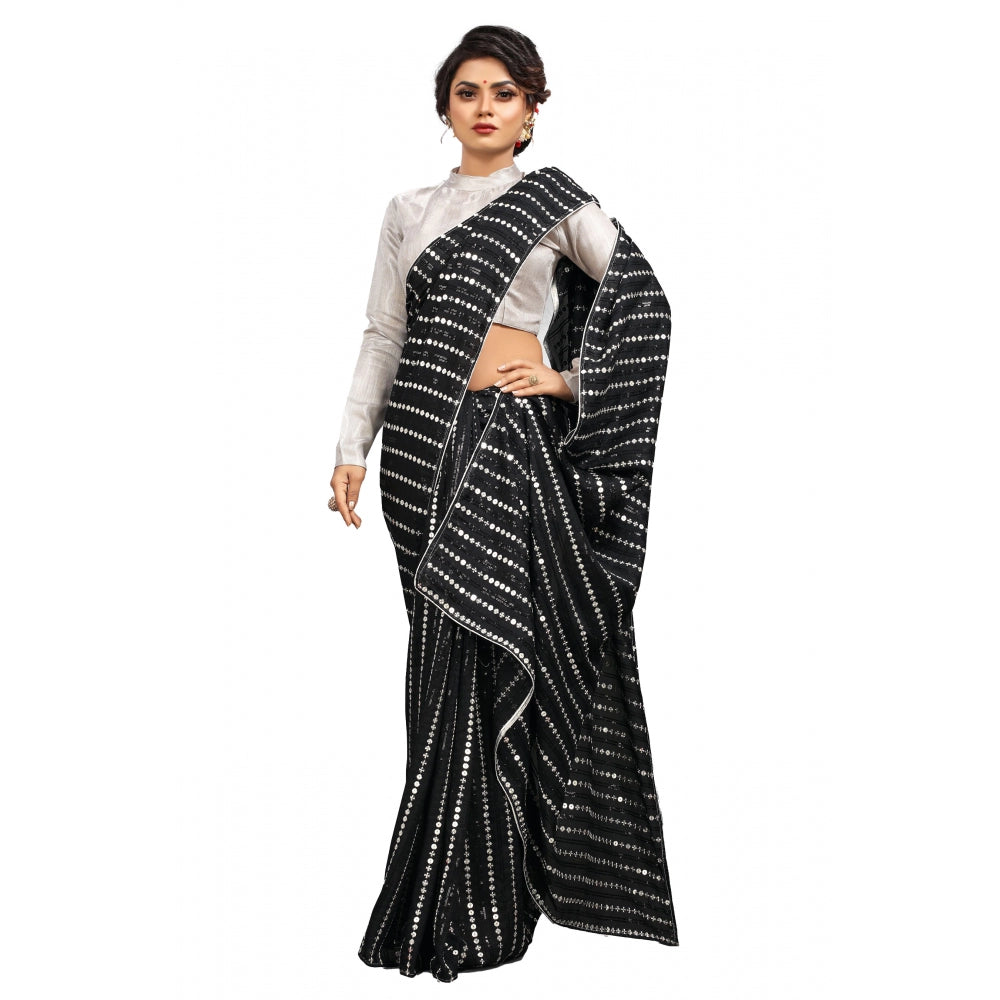 Vichitra Saree with Blouse