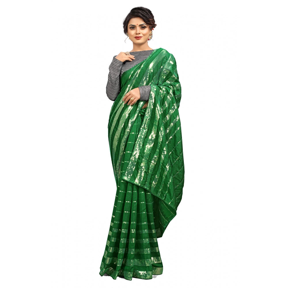 Vichitra Saree with Blouse