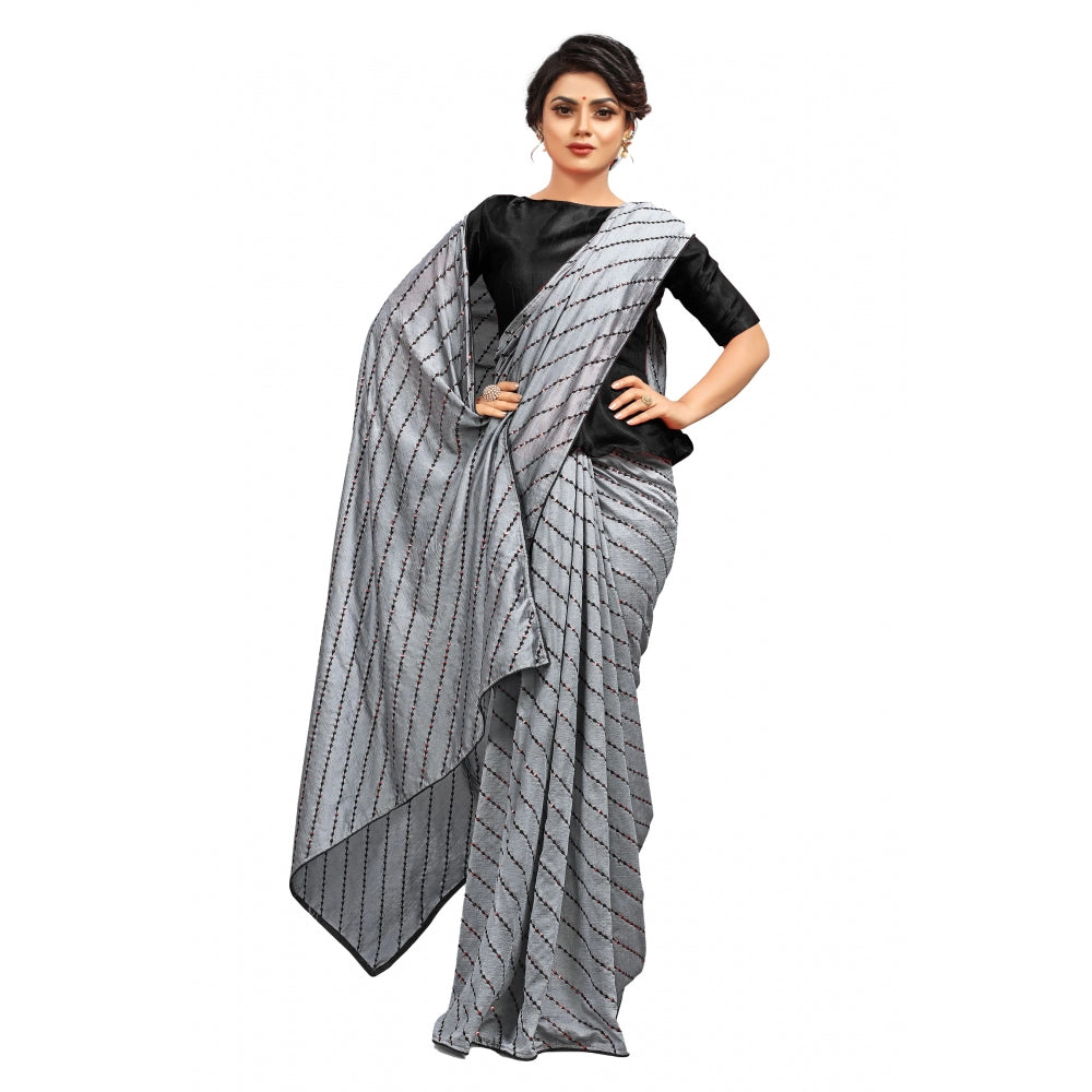 Vichitra Saree with Blouse