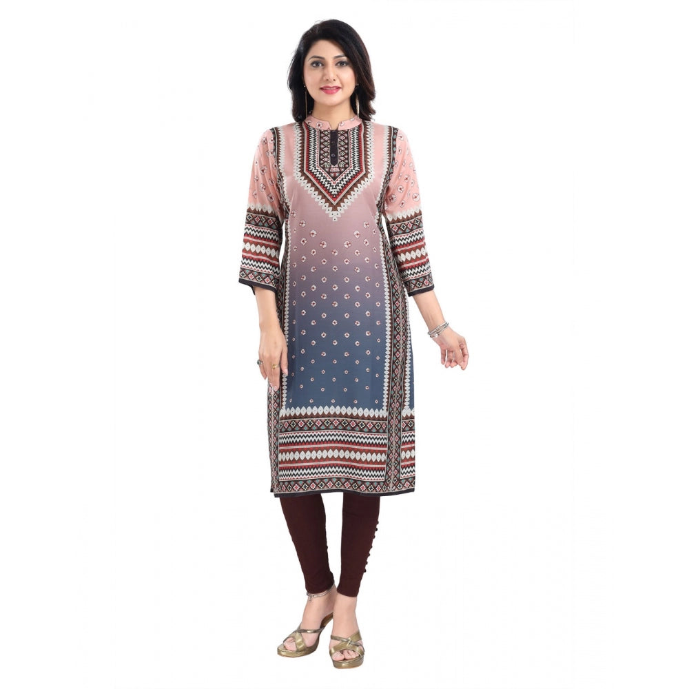 3/4th Sleeve Masleen Tunic Long Kurti