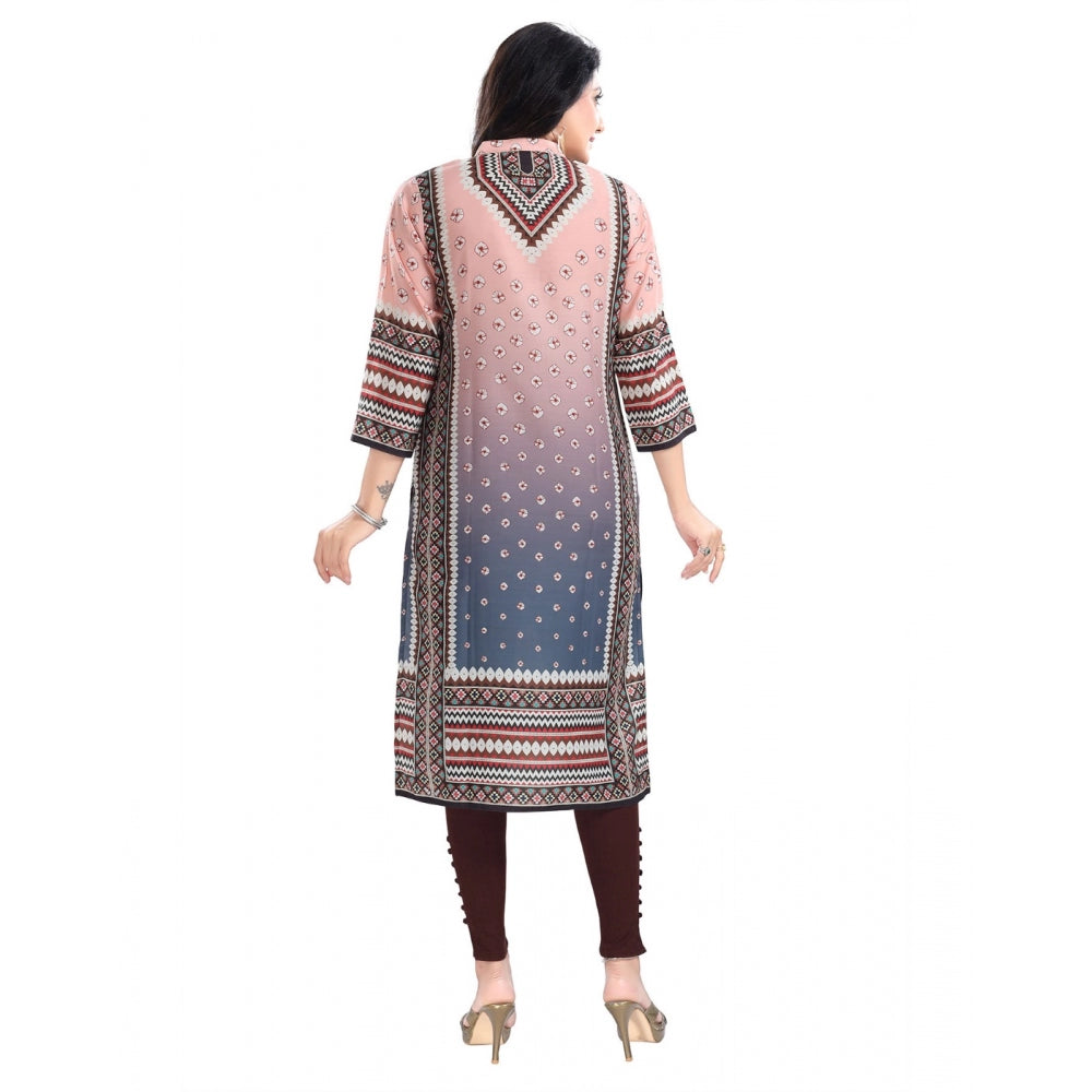 3/4th Sleeve Masleen Tunic Long Kurti