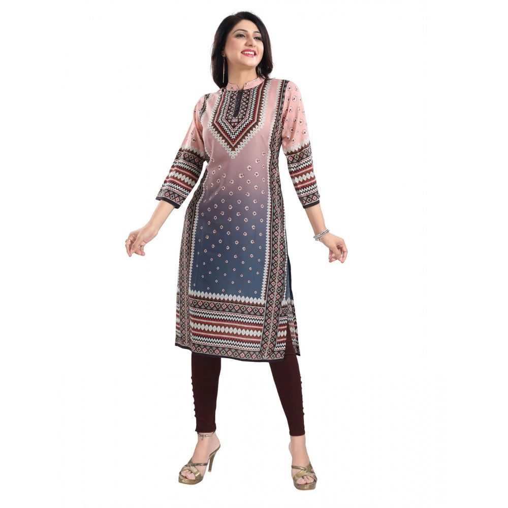 3/4th Sleeve Masleen Tunic Long Kurti