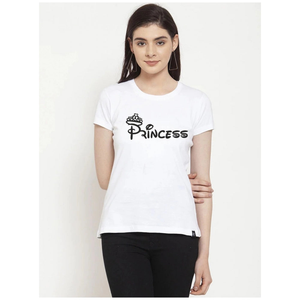 Cotton Blend Princess Printed T-Shirt