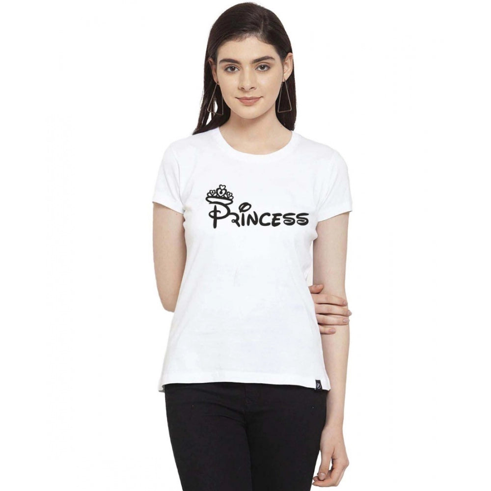 Cotton Blend Princess Printed T-Shirt