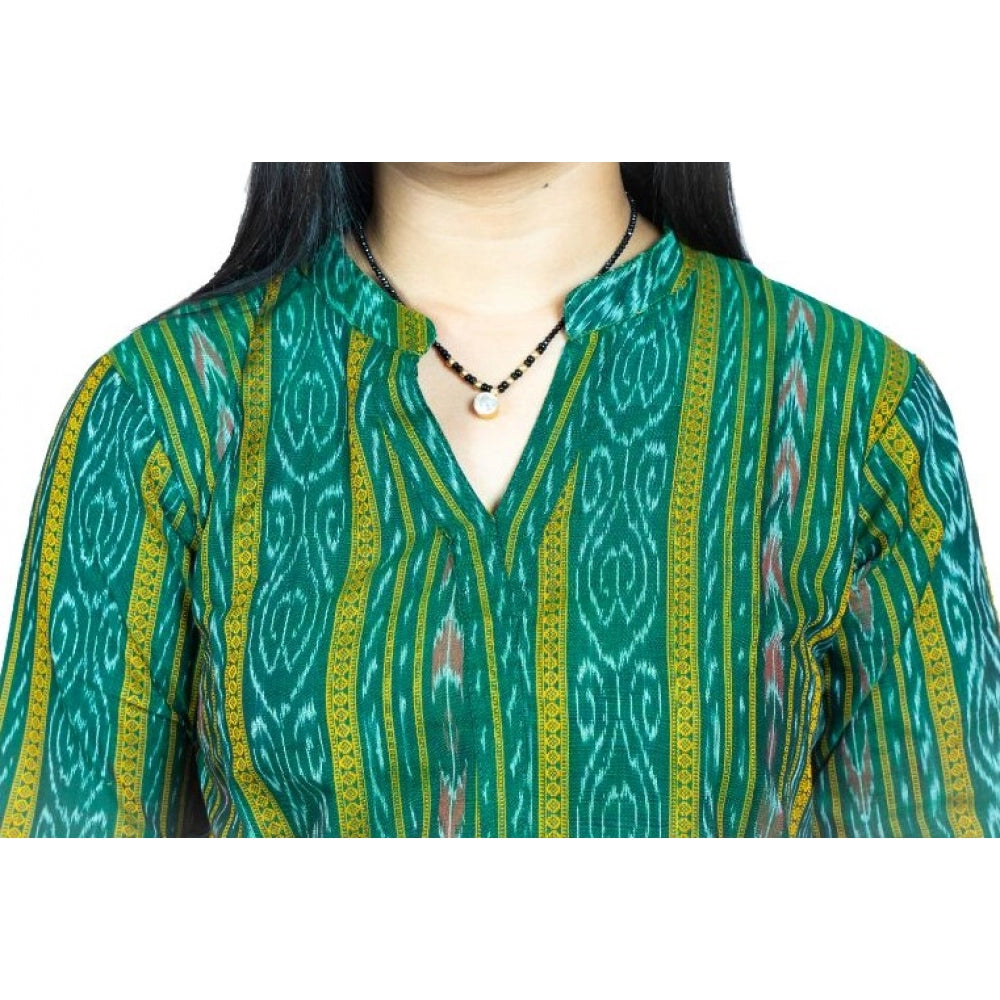 Sambalpuri Certified Handloom Pure Cotton Straight Kurti