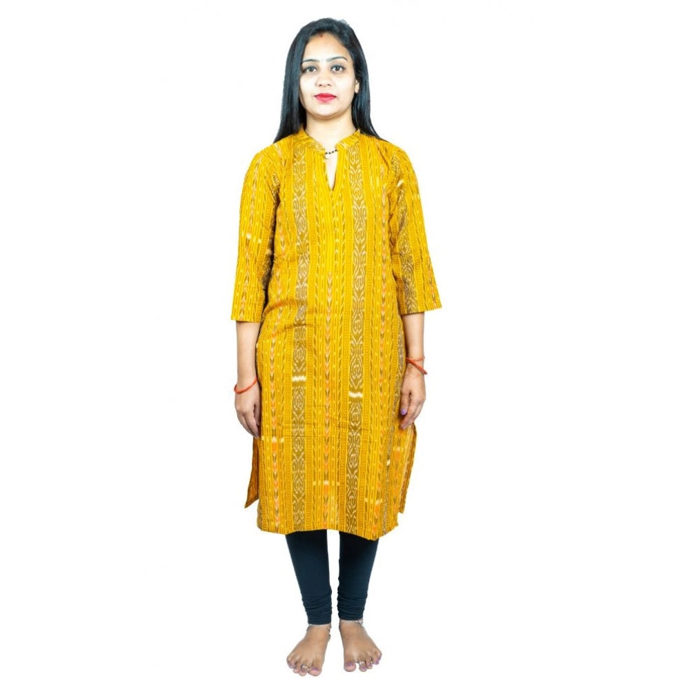 Sambalpuri Certified Handloom Pure Cotton Straight Kurti