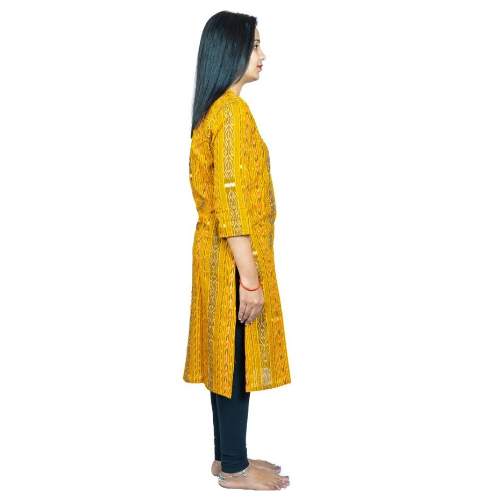 Sambalpuri Certified Handloom Pure Cotton Straight Kurti