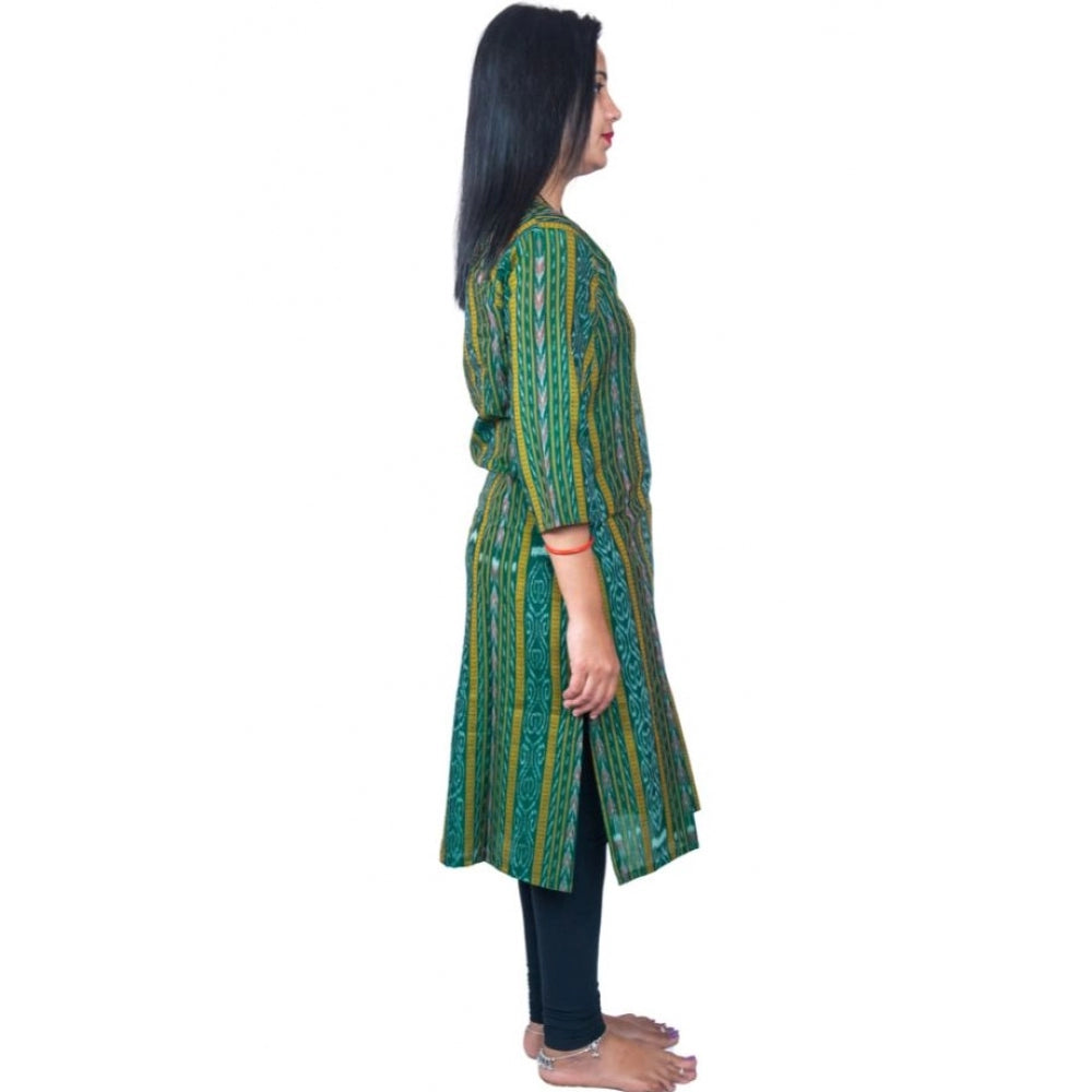 Sambalpuri Certified Handloom Pure Cotton Straight Kurti