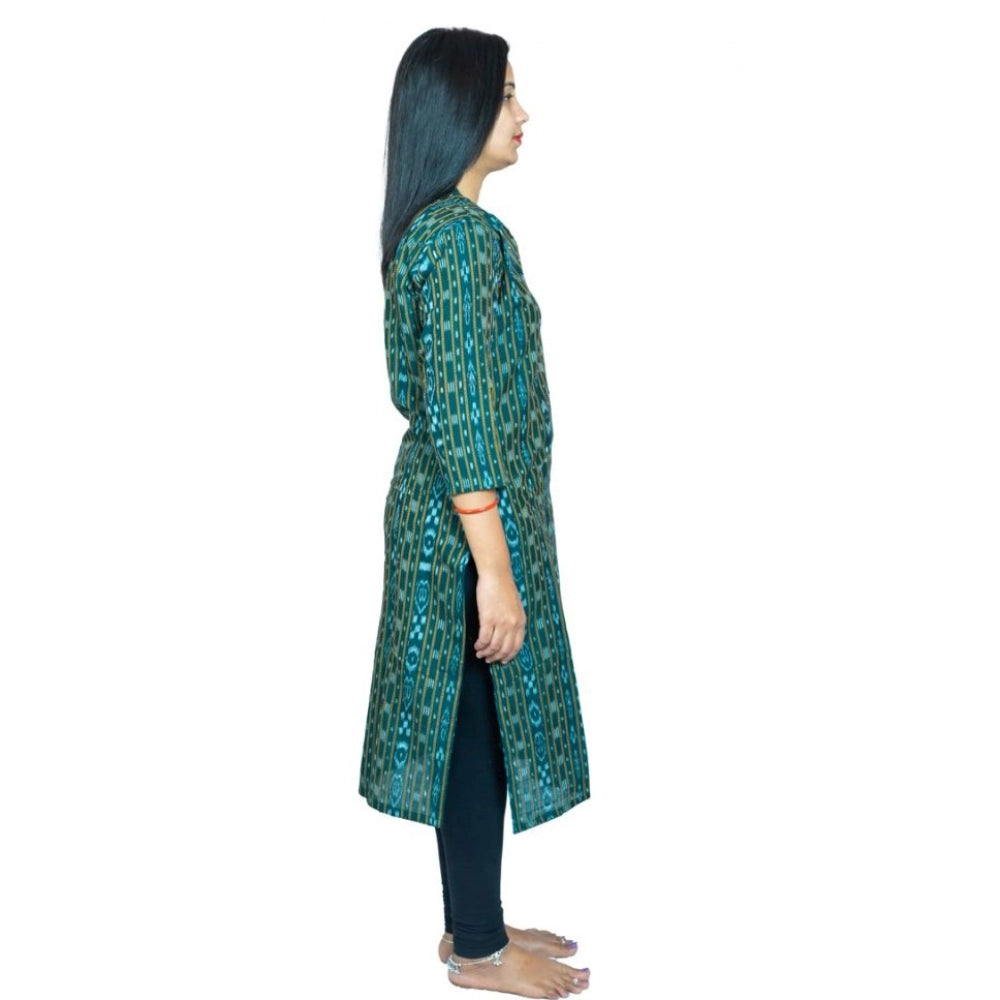 Sambalpuri Certified Handloom Pure Cotton Straight Kurti