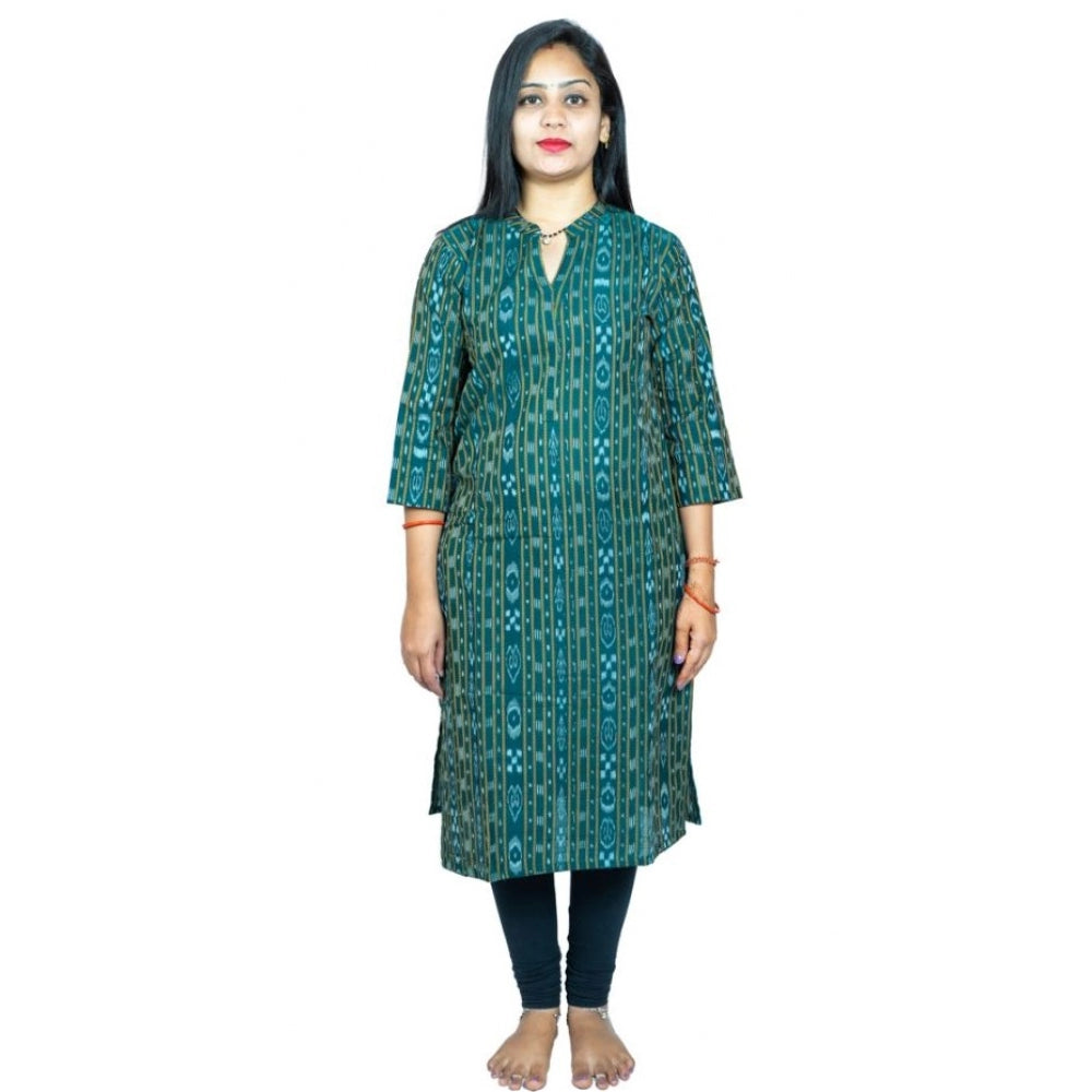 Sambalpuri Certified Handloom Pure Cotton Straight Kurti