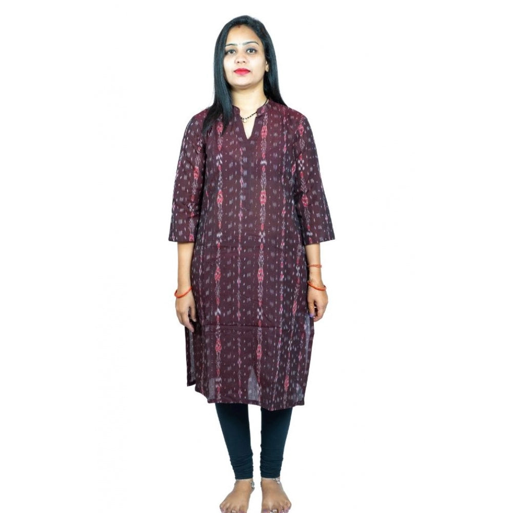 Sambalpuri Certified Handloom Pure Cotton Straight Kurti