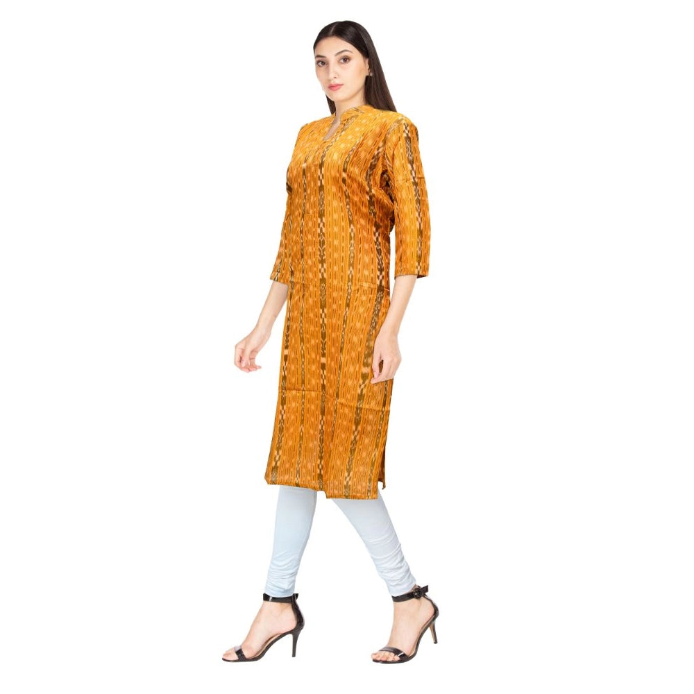 Sambalpuri Certified Handloom Cotton Straight Kurti