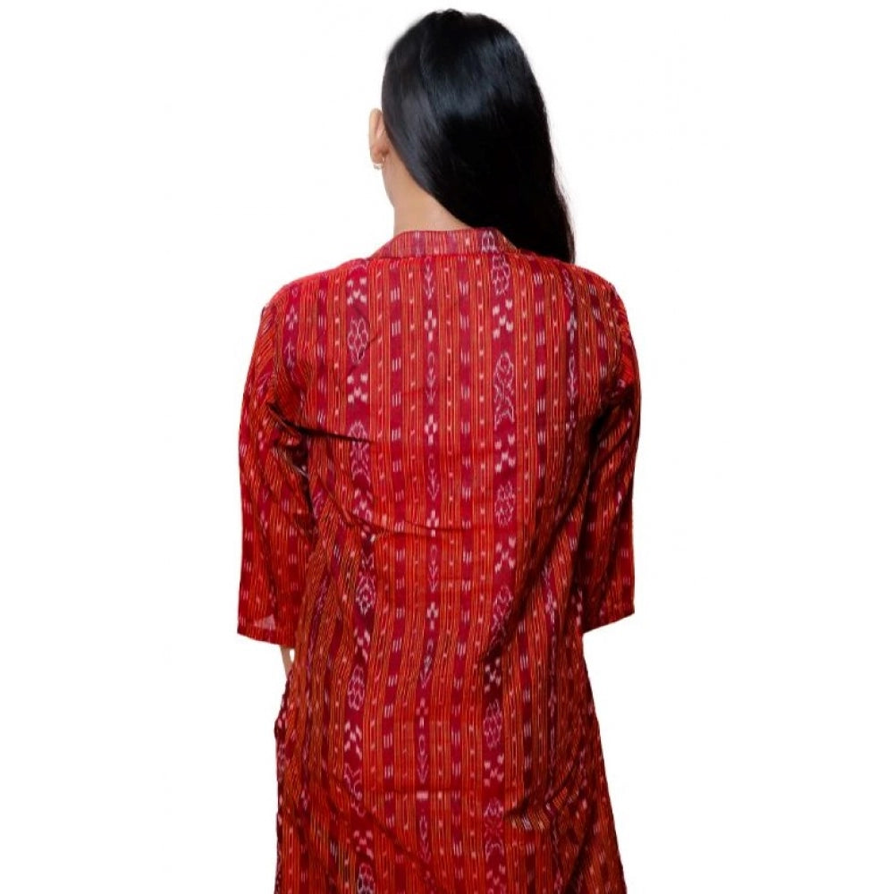 Sambalpuri Certified Handloom Cotton Straight Kurti