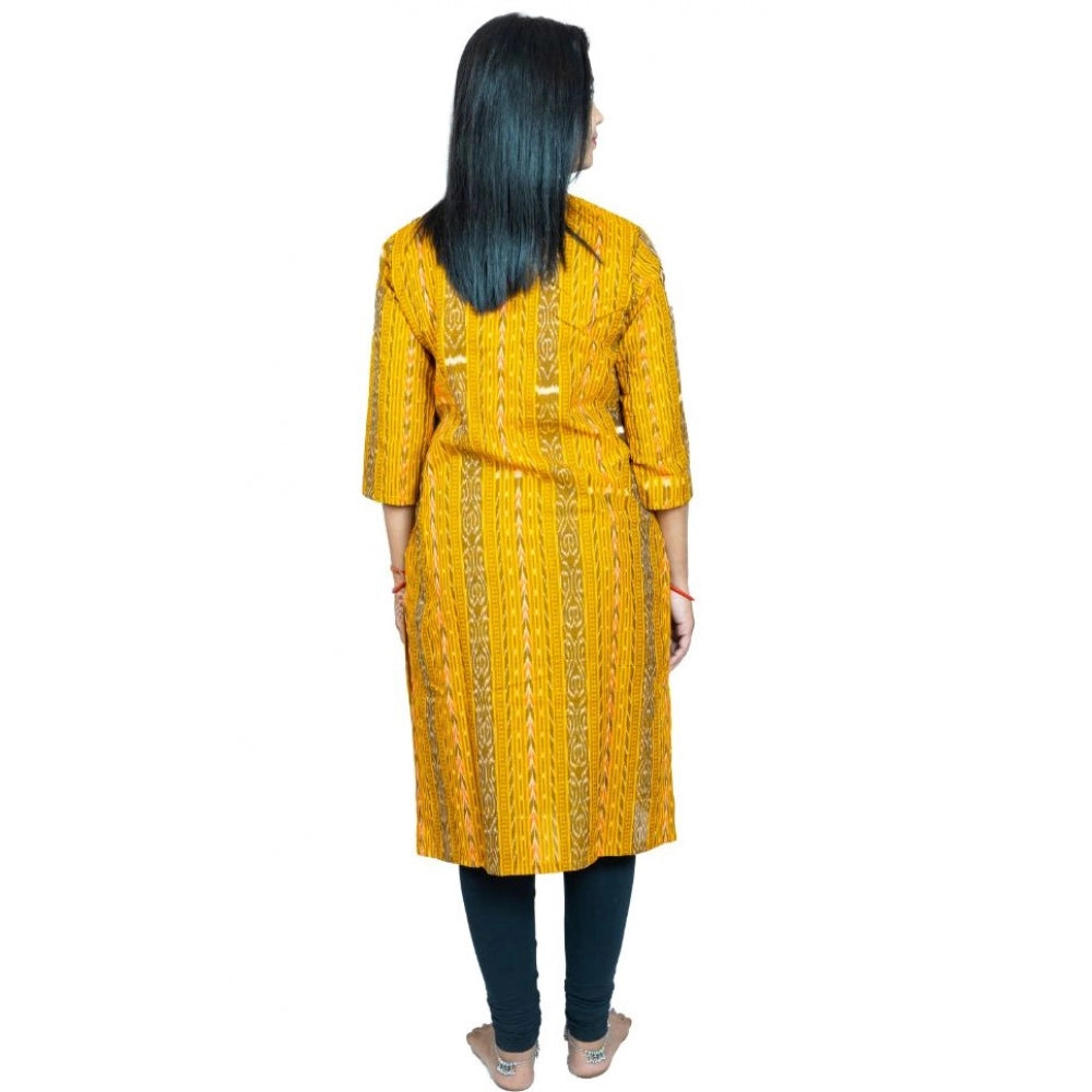 Sambalpuri Certified Handloom Pure Cotton Straight Kurti