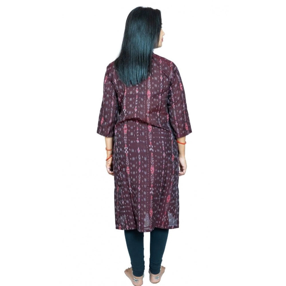 Sambalpuri Certified Handloom Pure Cotton Straight Kurti