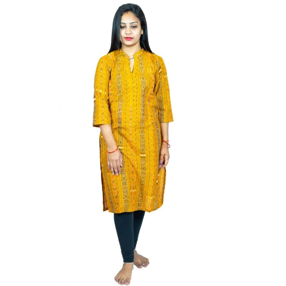 Sambalpuri Certified Handloom Pure Cotton Straight Kurti