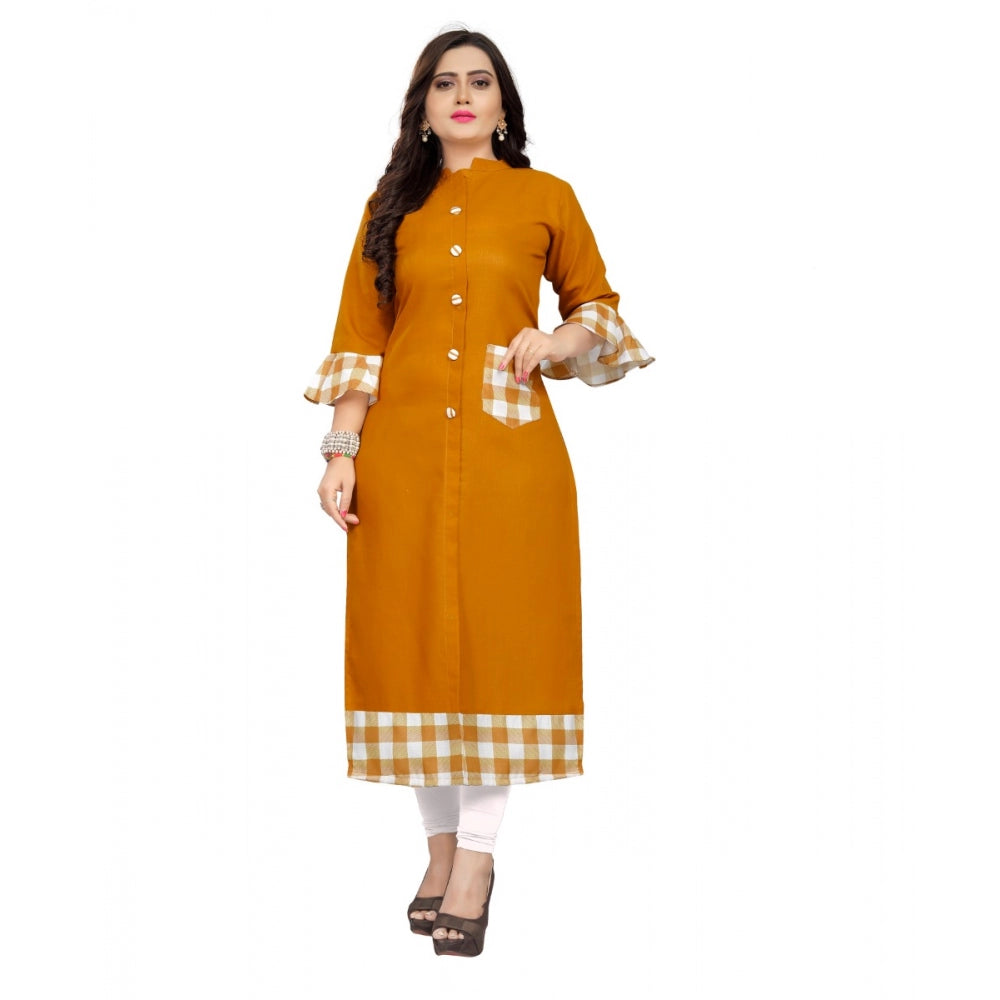 Cotton Digital Printed Straight Kurti