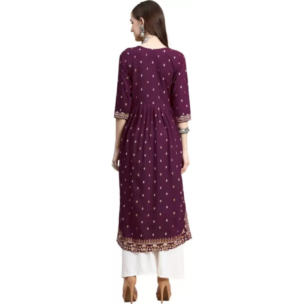 Printed Embroidery Kurti