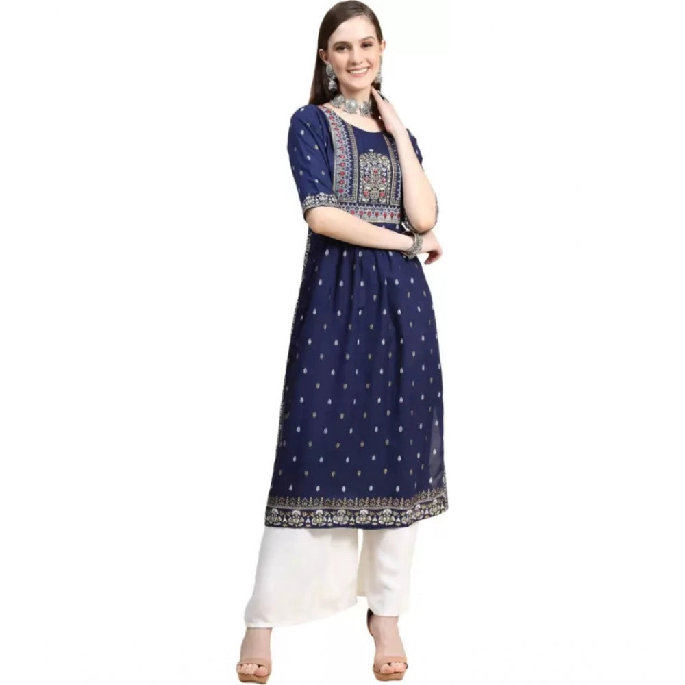 Printed Embroidery Kurti