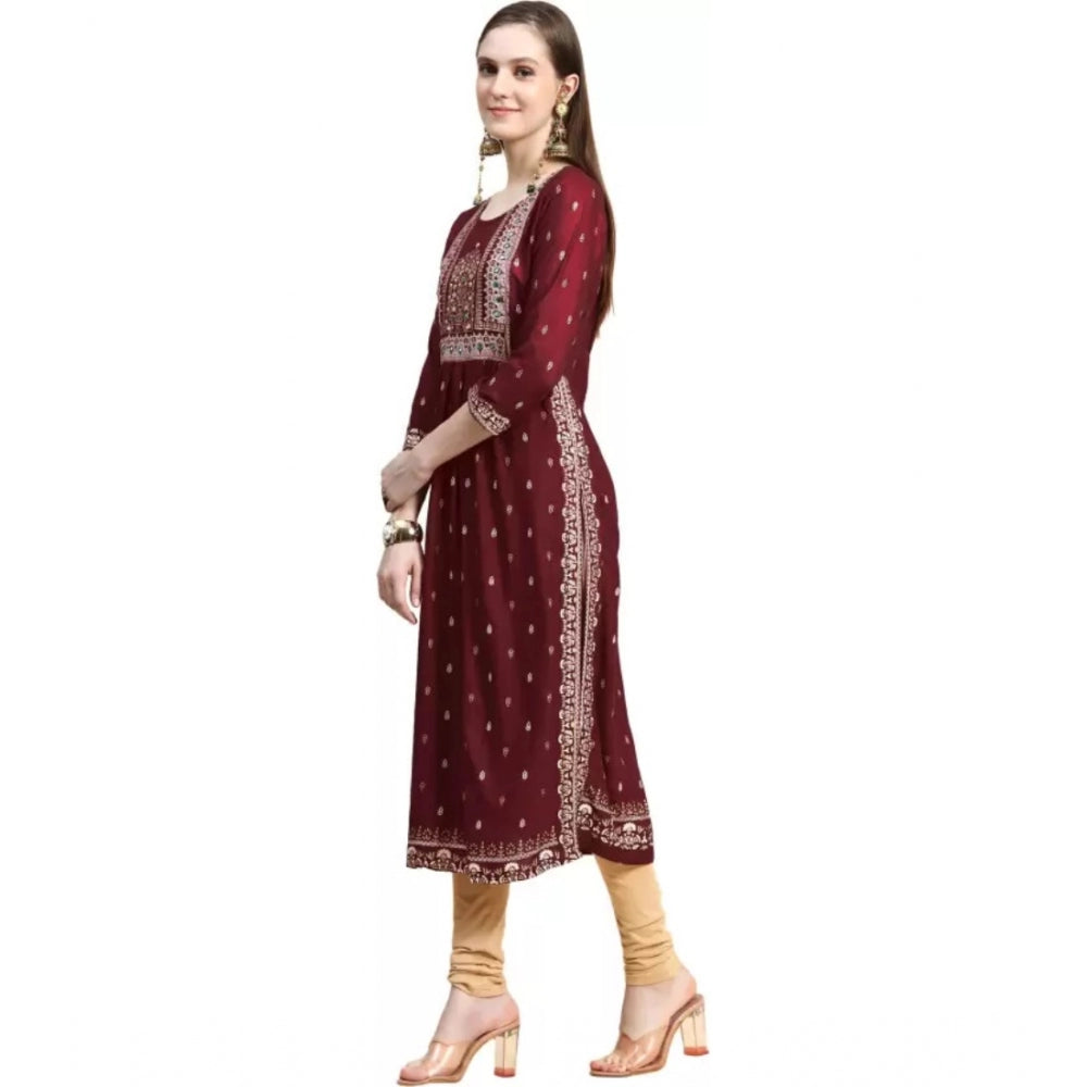 Printed Embroidery Kurti