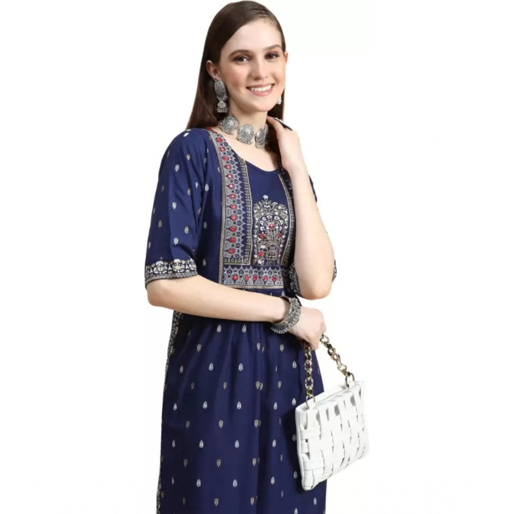 Printed Embroidery Kurti