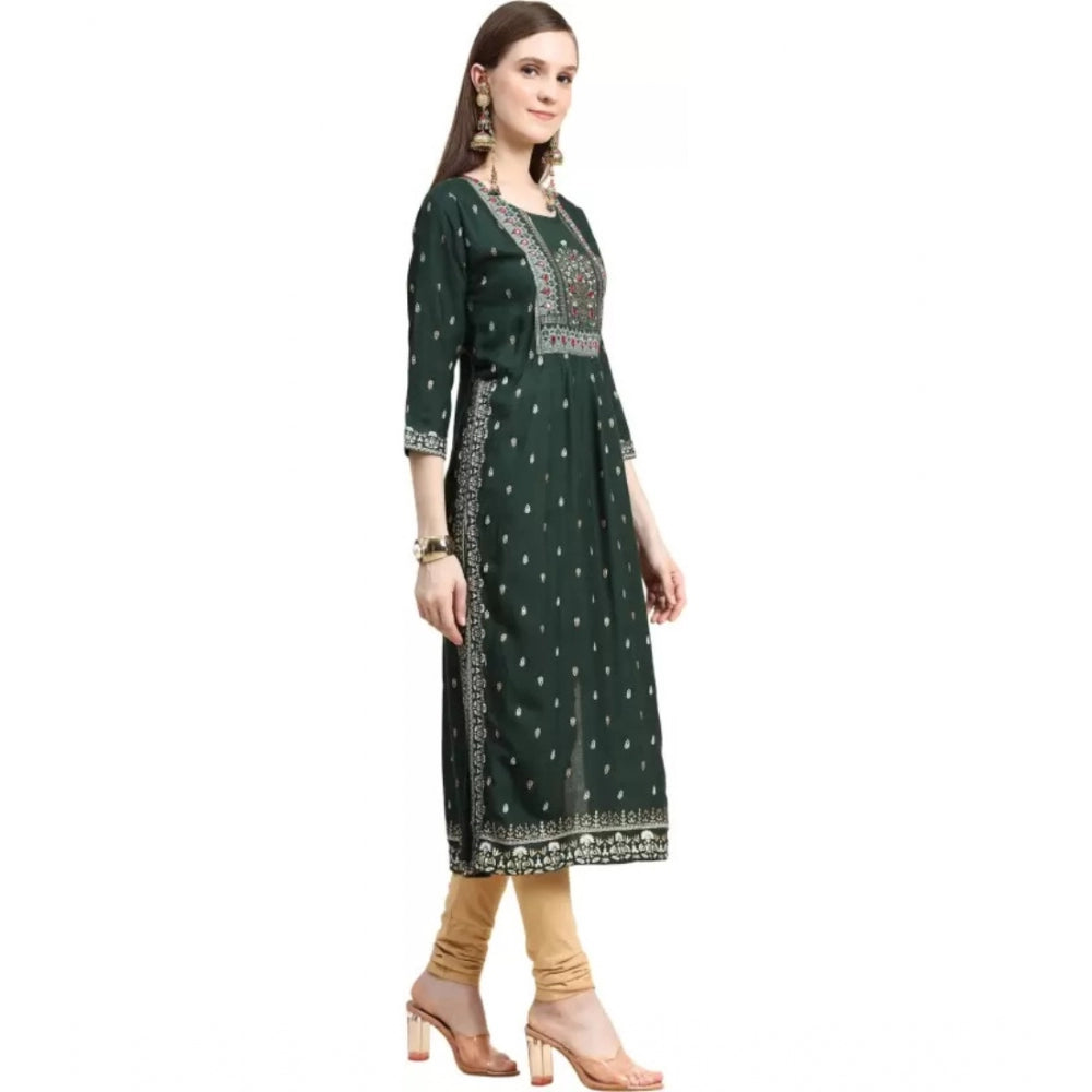 Printed Embroidery Kurti