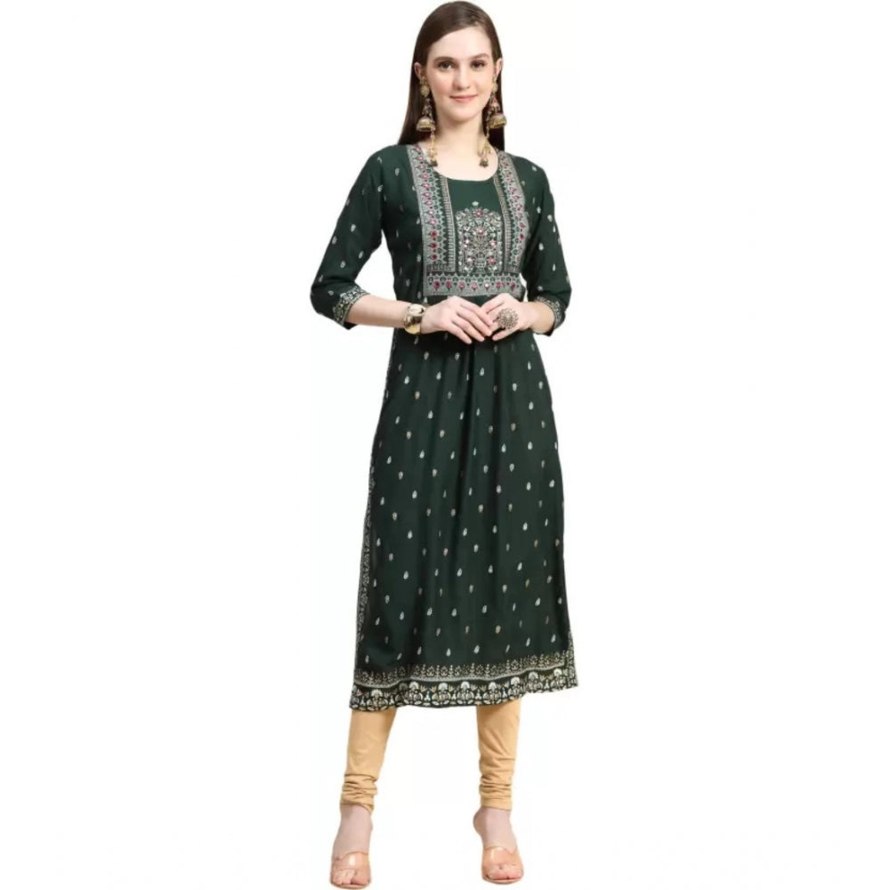 Printed Embroidery Kurti