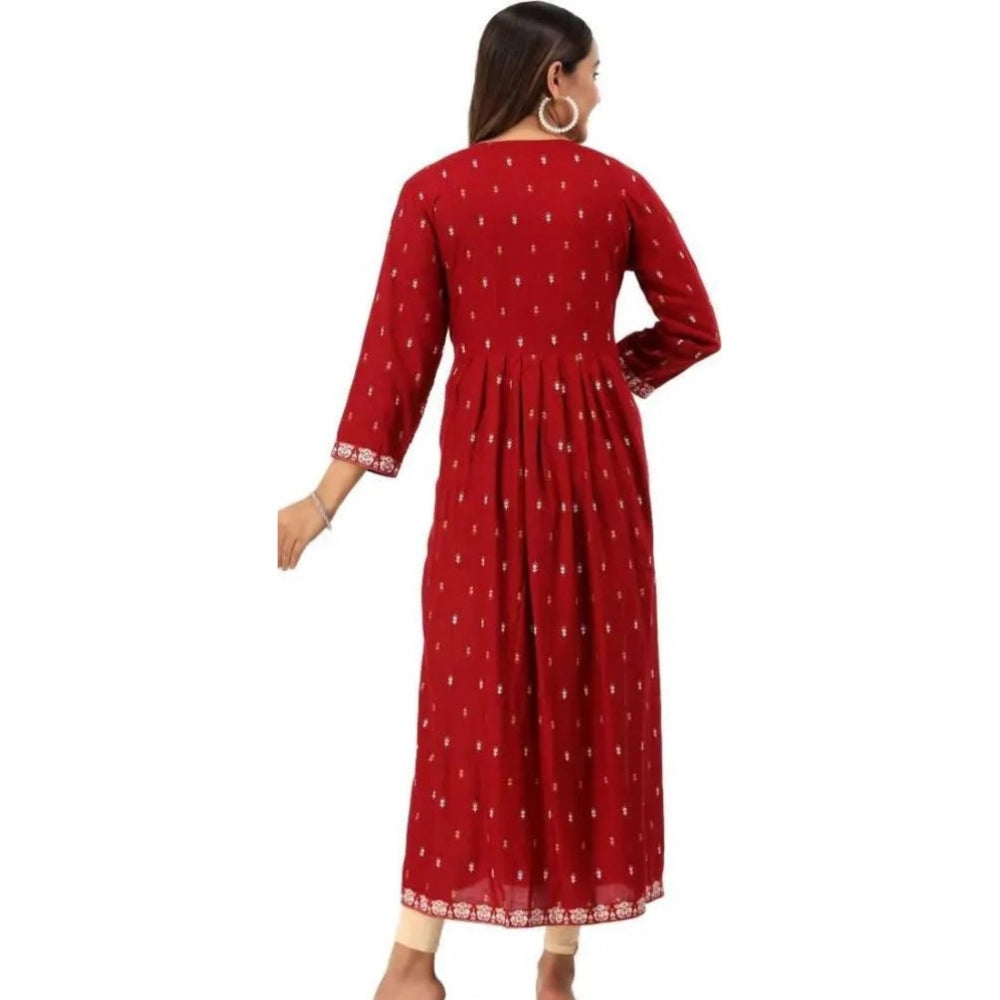 Printed Embroidery Kurti