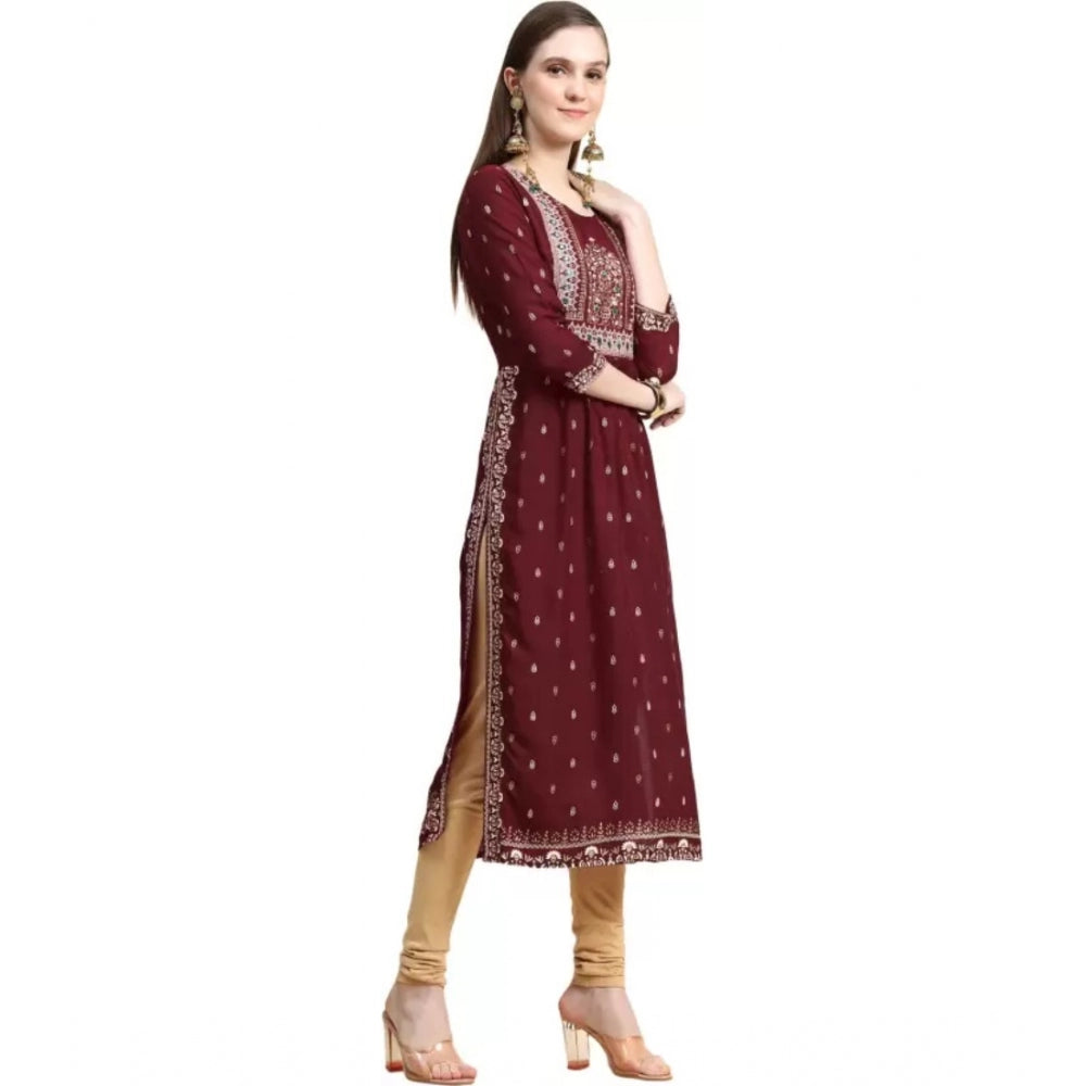 Printed Embroidery Kurti