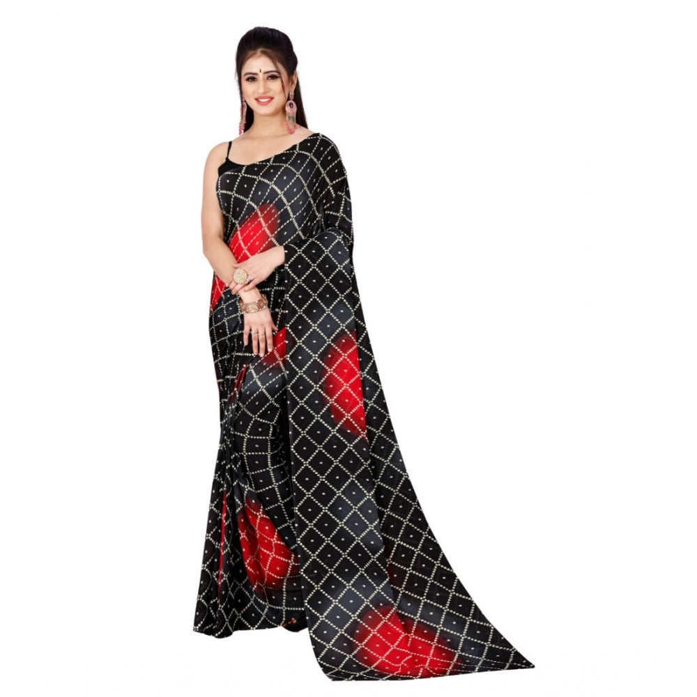 Poly Georgette Printed Saree Without Blouse