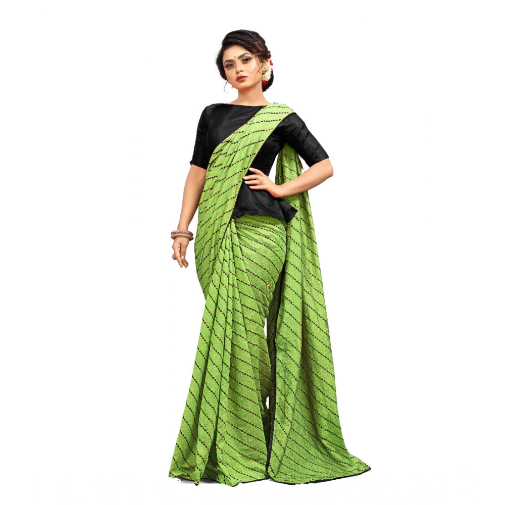 Vichitra Saree with Blouse