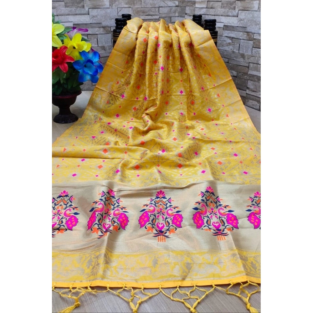 Silk Pure Zari weaving Duppatta