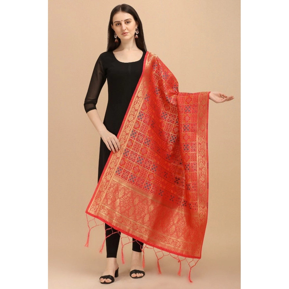 Silk Pure weaving Work Duppatta