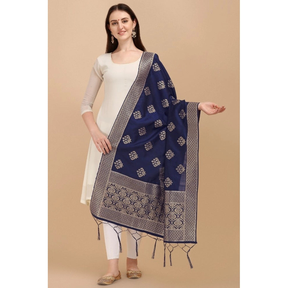 Silk Pure Zari weaving Duppatta