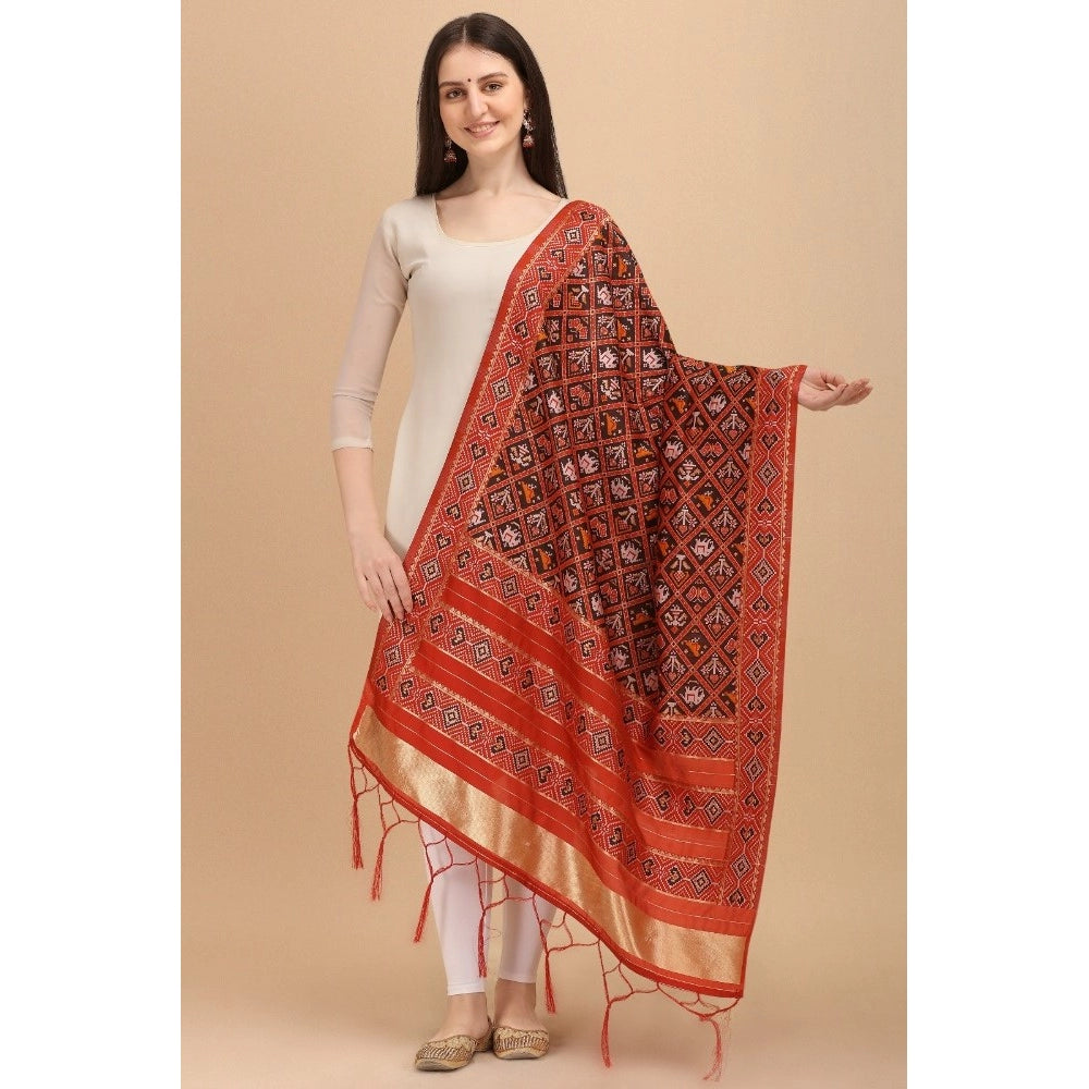 Silk Pure Zari weaving  Duppatta