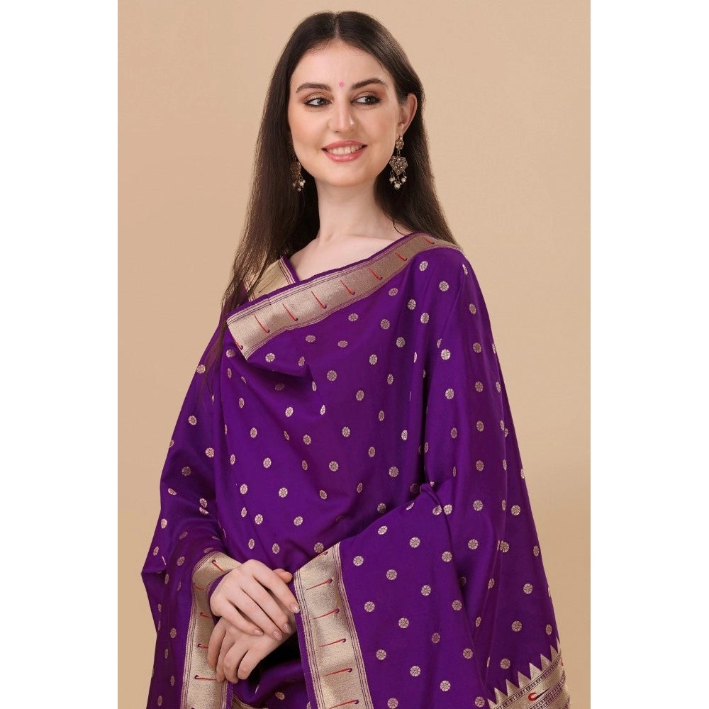 Silk Pure Zari weaving Duppatta