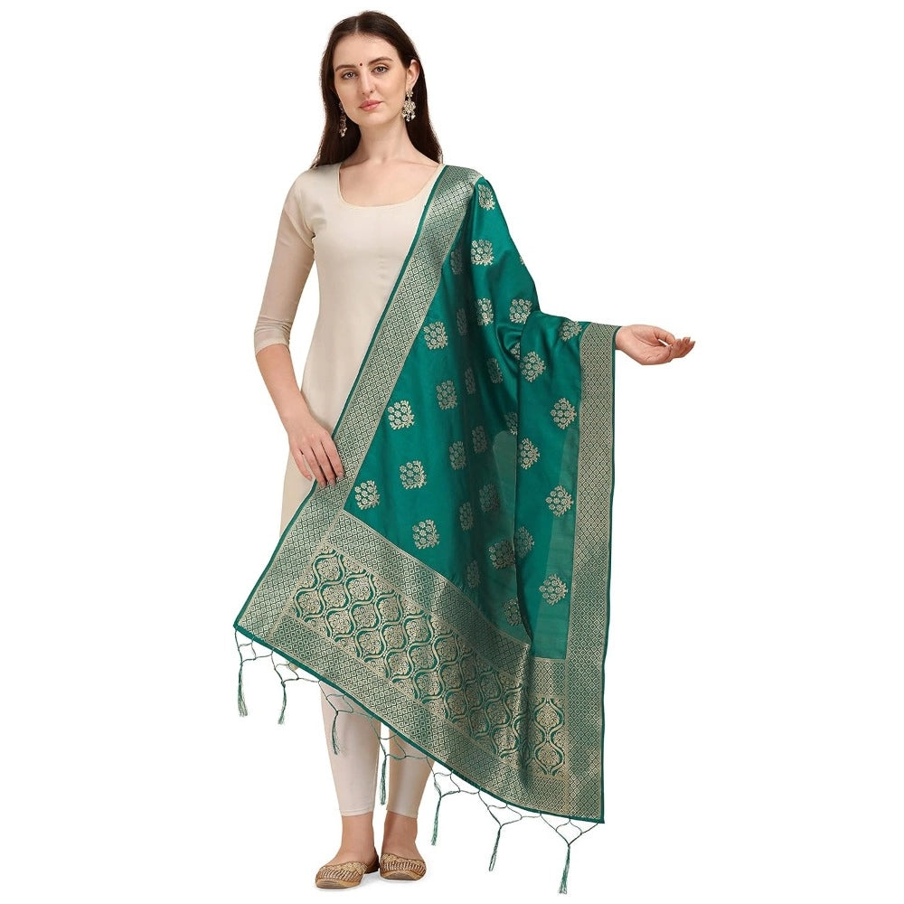 Silk Pure Zari weaving Duppatta