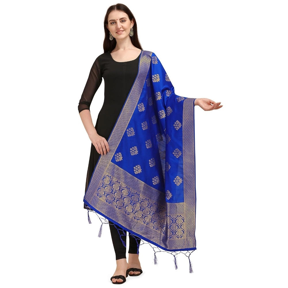 Silk Pure Zari weaving Duppatta