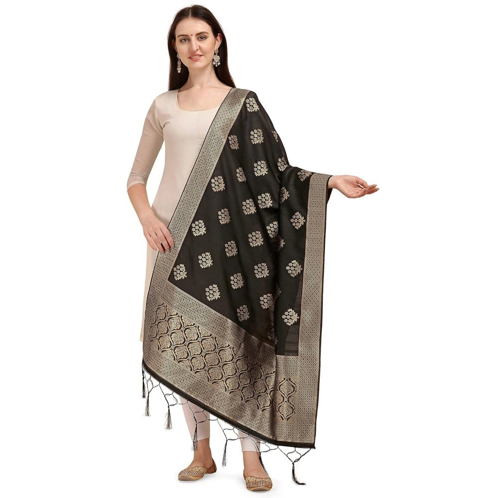 Silk Pure Zari weaving Duppatta