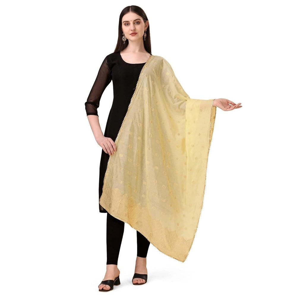 Silk Pure Zari weaving Duppatta