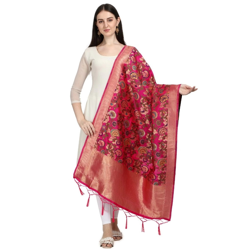 Silk Pure Zari weaving Duppatta