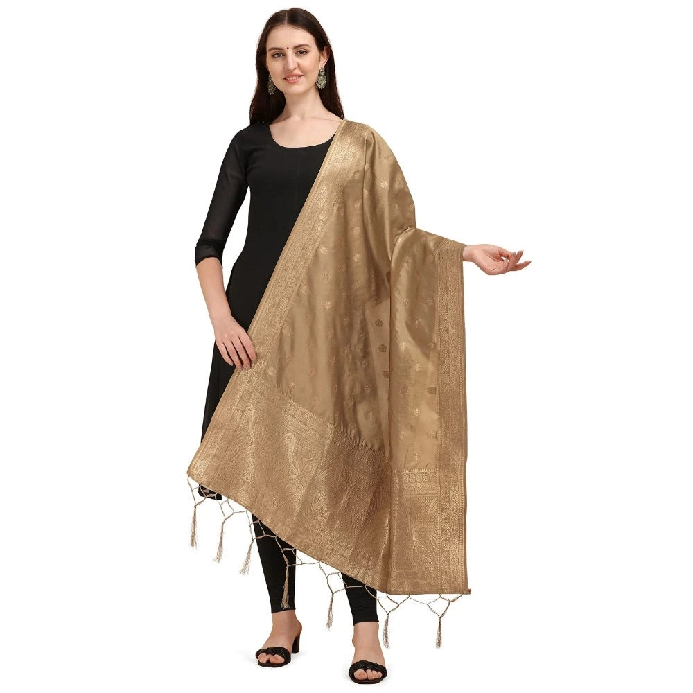 Silk Pure Zari weaving Duppatta