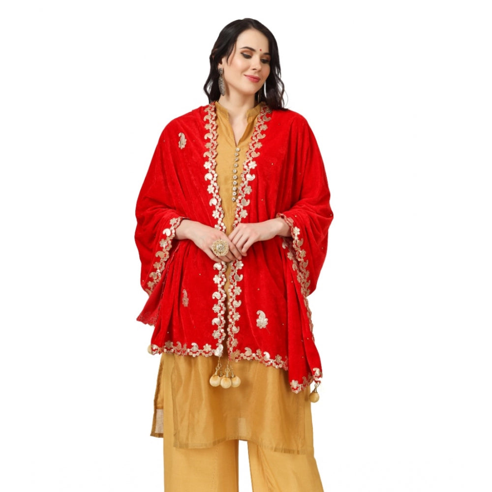 Velvet Gotta Patti Dupatta