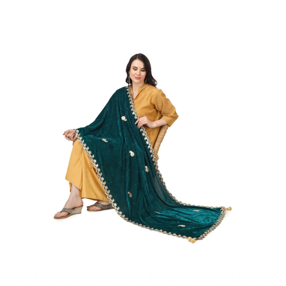 Velvet Gotta Patti Dupatta