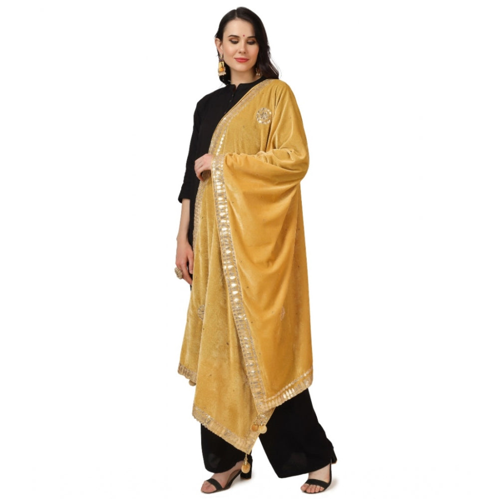 Velvet Gotta Patti Dupatta